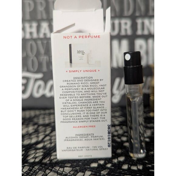 💎2/$25 Juliette Has a Gun Not a Perfume Mini Travel Perfume 0.05 oz | 2 mL - Picture 3 of 3